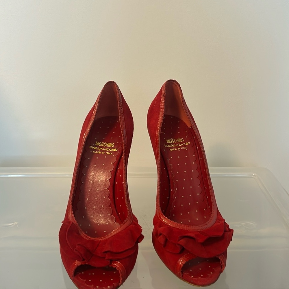 vintage Moschino heels